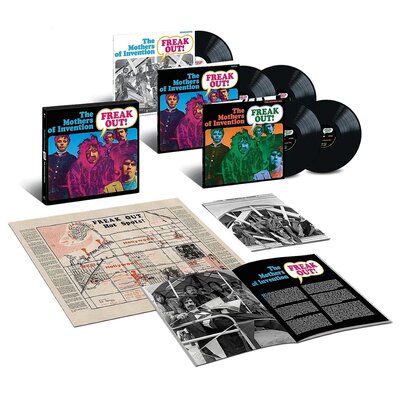 The Mothers Of Invention, Frank Zappa - Freak Out! (5LP BOXSET)