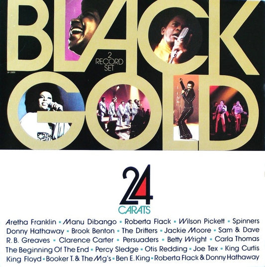 Various – Black Gold - 24 Carats (2LP) (G10)