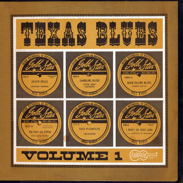 Various – Texas Blues Volume 1 (LP) (D10)