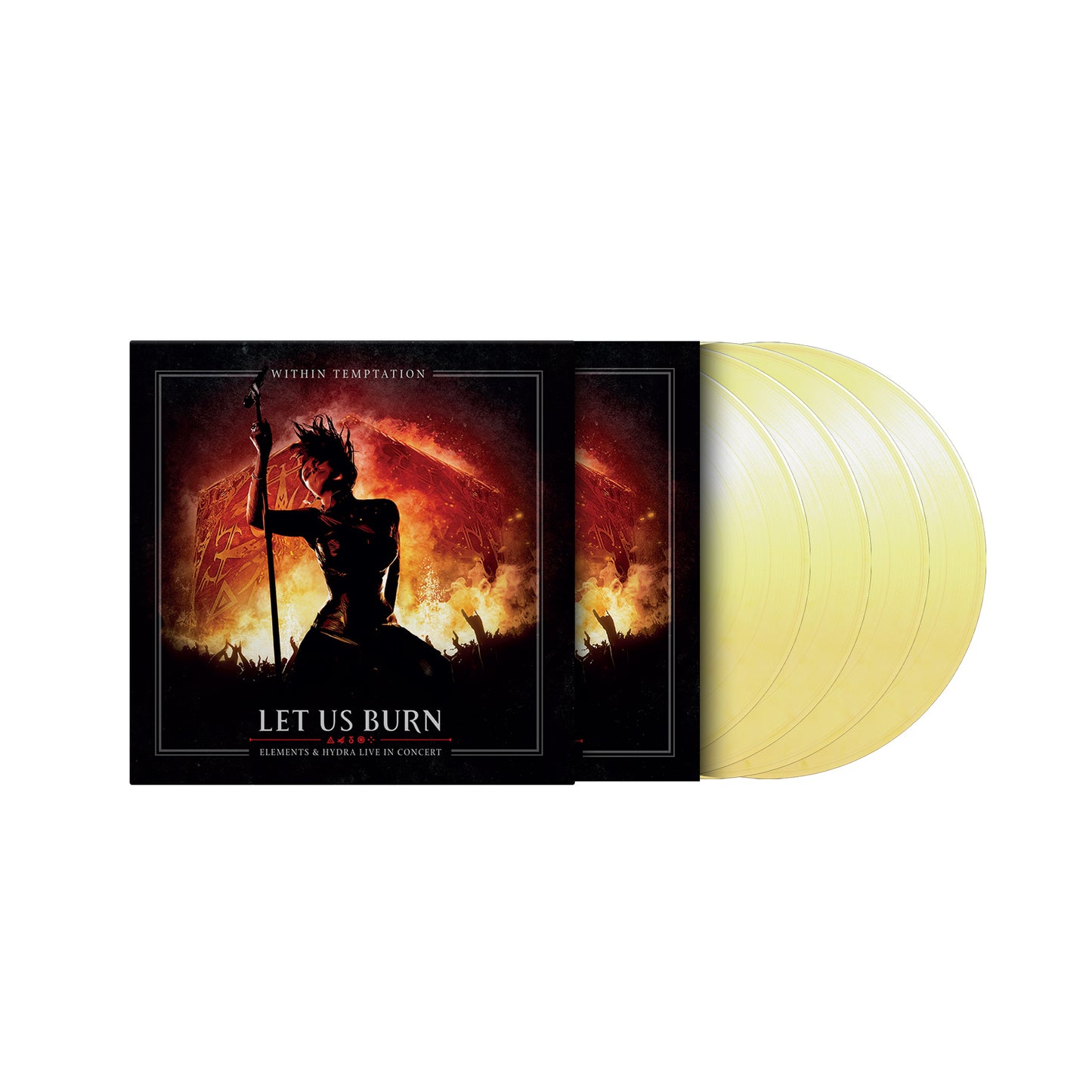 Within Temptation - Let Us Burn: Elements & Hydra Live In Concert (4LP)-