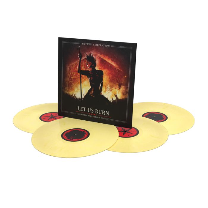 Within Temptation - Let Us Burn: Elements & Hydra Live In Concert (4LP)