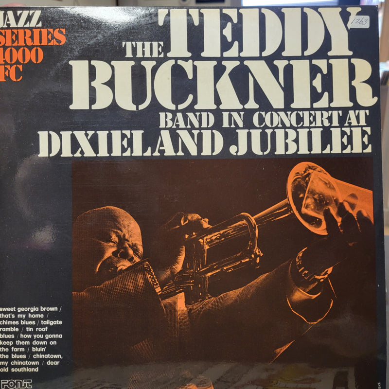 The Teddy Buckner Band – In Concert At The Dixieland Jubilee (LP) H10