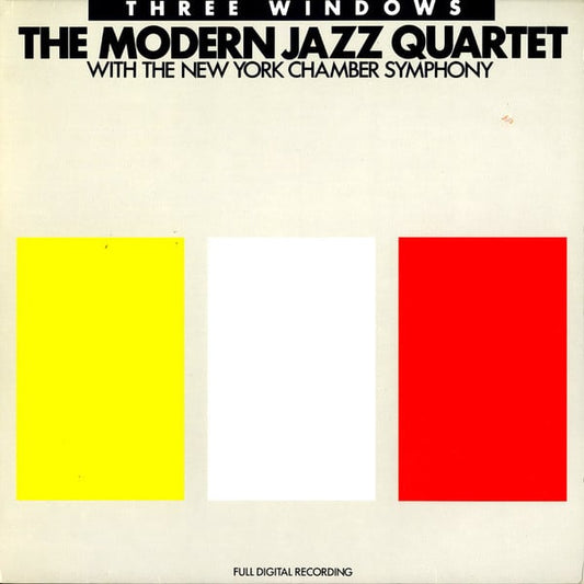 Modern Jazz Quartet with New York Chamber Symphony – Three Windows (LP) H20