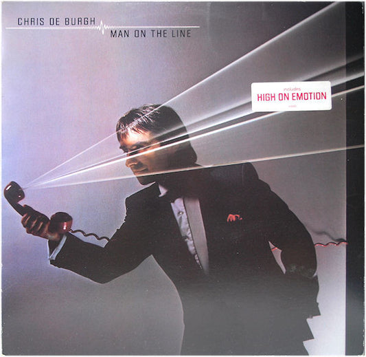 Chris De Burgh - Man on the Line (LP) C80