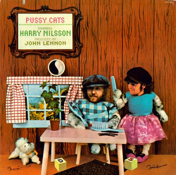 Harry Nilsson Produced By John Lennon ‎– Pussy Cats (LP) L70