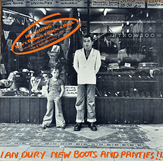 Ian Dury ‎– New Boots And Panties!! (LP) (F50)