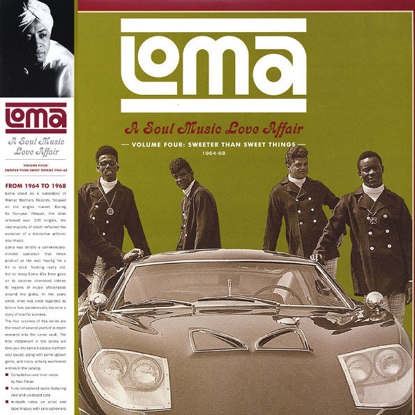 Various - Loma (A Soul Music Love Affair) (Volume Four: Sweeter Than Sweet Things) (1964-1968) (LP) C80