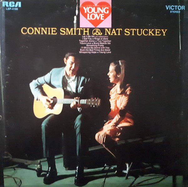 Connie Smith And Nat Stuckey – Young Love (LP) J50 - Bob's Vinyl