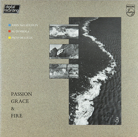 Al Di Meola, John McLaughlin und Paco De Lucia – Passion Grace &amp; Fire (LP) H7080