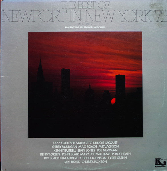 Various – The Best Of Newport In New York '72 (Volume 2) (LP) H20