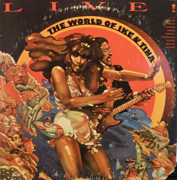 Ike & Tina Turner – The World Of Ike & Tina (LP) F40