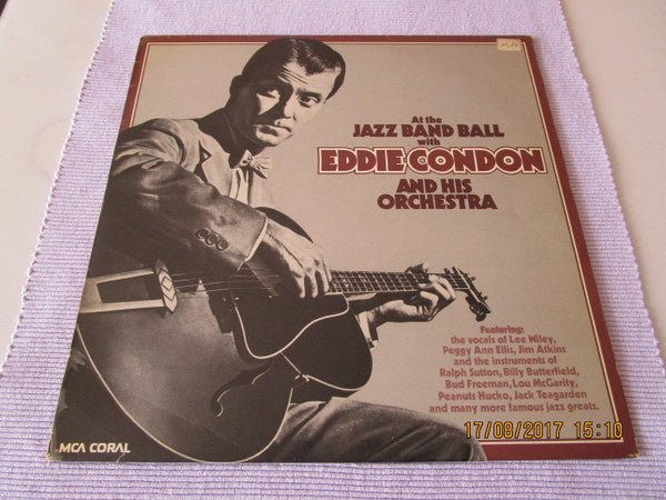 Eddie Condon And His Orchestra – At The Jazz Band Ball (LP) G70 - Bob's Vinyl