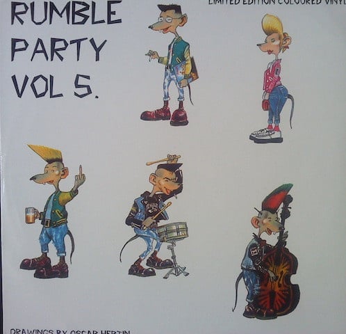 Various ‎– Rumble Party Vol 5 (LP) D10