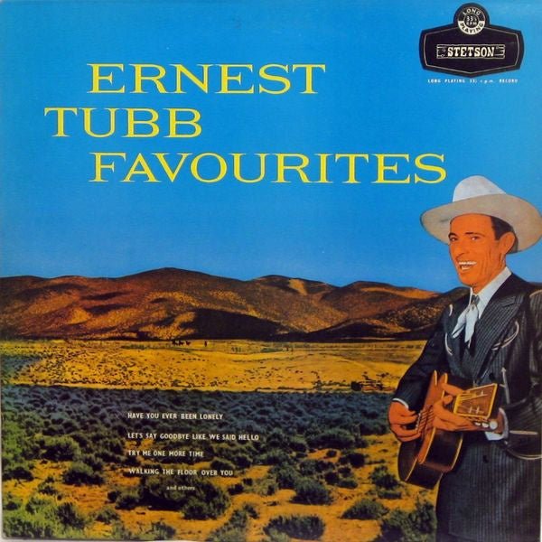 Ernest Tubb - Favourites (LP) J50 - Bob's Vinyl