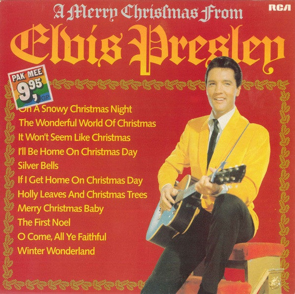 Elvis Presley ‎– A Merry Christmas From Elvis Presley (LP) K70