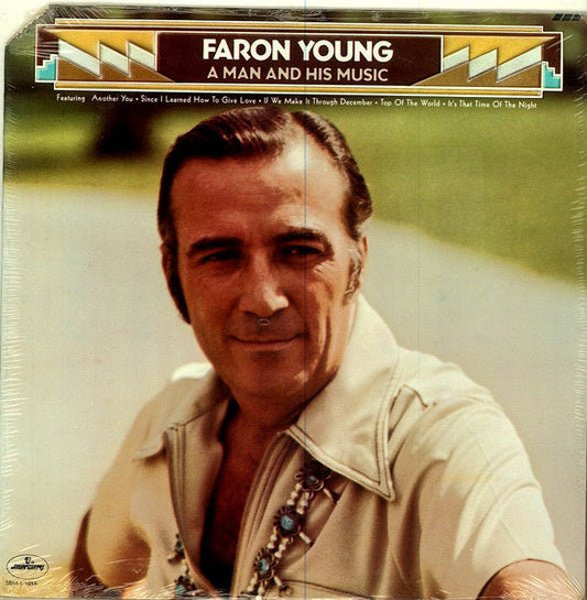 Faron Young – A Man And His Music (LP) G80 - Bob's Vinyl