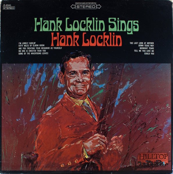 Hank Locklin – Hank Locklin Sings Hank Locklin (LP) J50 - Bob's Vinyl