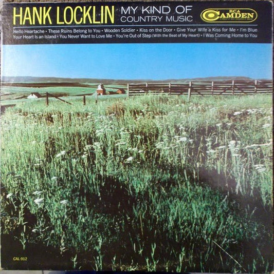 Hank Locklin – My Kind Of Country Music (LP) F30 - Bob's Vinyl