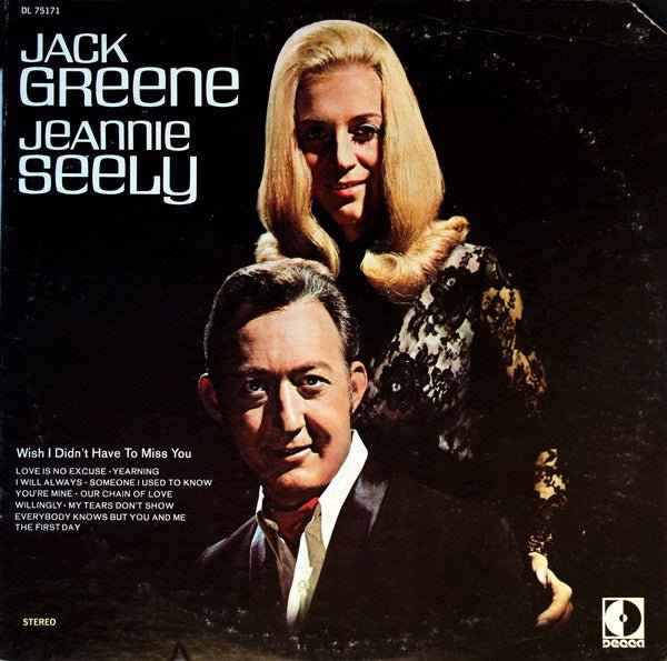Jack Greene, Jeannie Seely – Jack Greene, Jeannie Seely (LP) K70 - Bob's Vinyl