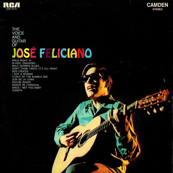 José Feliciano – The Voice And Guitar Of José Feliciano (LP) A30 - Bob's Vinyl