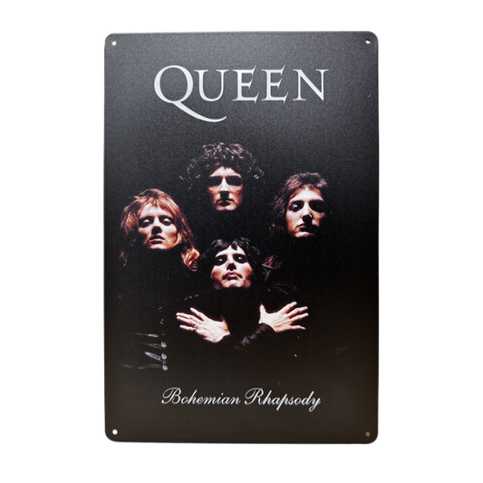 Metalen Wandbord - Queen