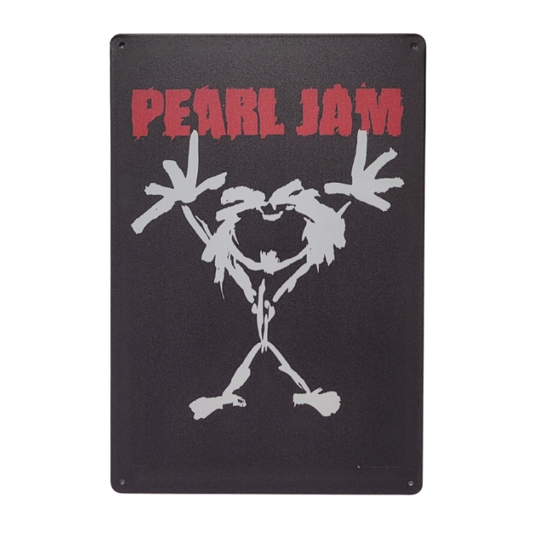 Metalen Wandbord - Pearl Jam