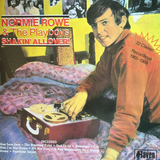 Normie Rowe & The Playboys – Shakin' All Over! (LP) E80 - Bob's Vinyl