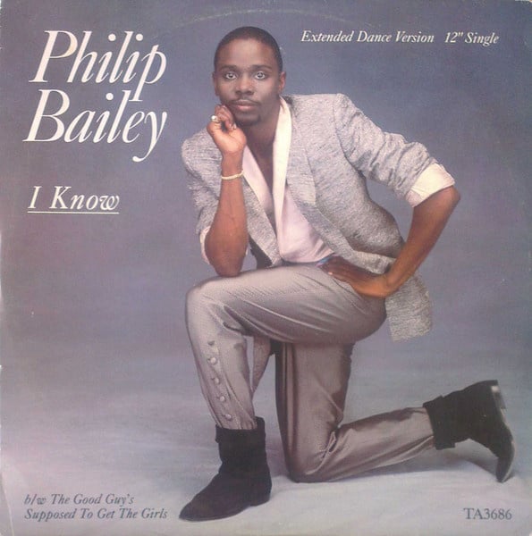 Philip Bailey – I Know (12" Single) T20 - Bob's Vinyl