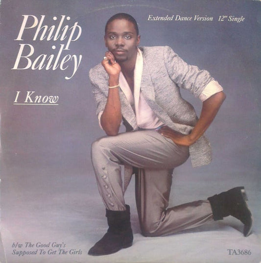 Philip Bailey – I Know (12" Single) T20 - Bob's Vinyl