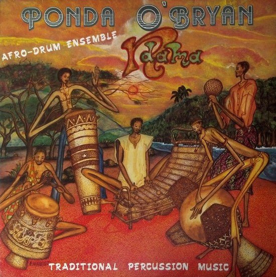 Ponda O'Bryan's Afro - Drum Ensemble – Ndama (LP) E40 - Bob's Vinyl