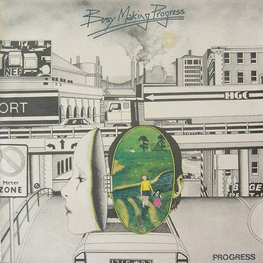 Progress - Busy Making Progress (LP) E80 - Bob's Vinyl