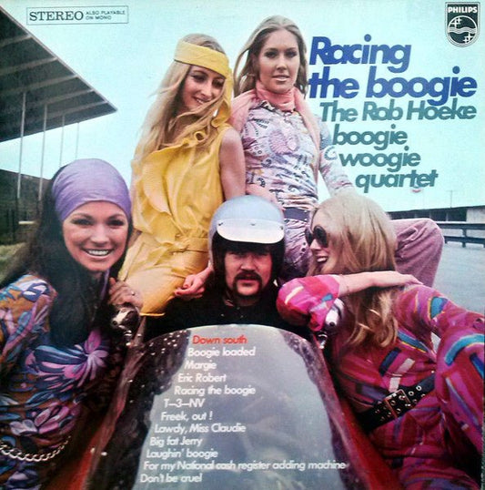 Rob Hoeke - Racing the Boogie (LP) L80 - Bob's Vinyl