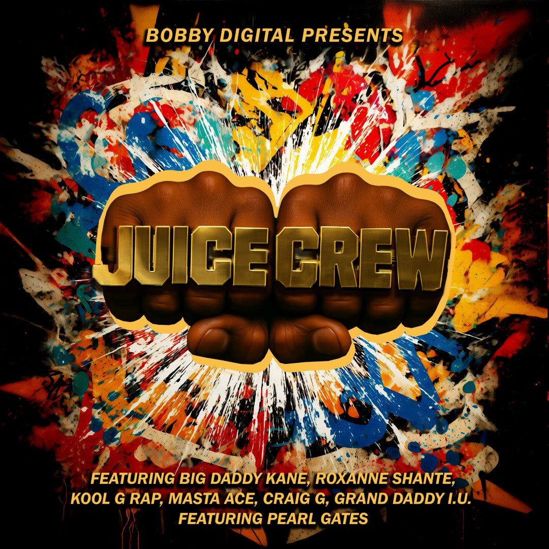 RZA, Juice Crew (Big Daddy Kane, Craig G, Roxanne Shanté, Kool G Rap, Granddaddy I.U., Masta Ace, Pearl Gates) - Bobby Digital Presents: The Juice Crew (2LP)