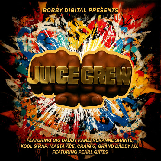 RZA, Juice Crew (Big Daddy Kane, Craig G, Roxanne Shanté, Kool G Rap, Granddaddy I.U., Masta Ace, Pearl Gates) - Bobby Digital Presents: The Juice Crew (2LP)