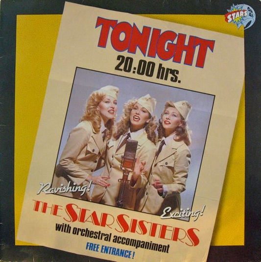 Star Sisters ‎– Tonight 20.00 Hrs (LP) D70 - Bob's Vinyl