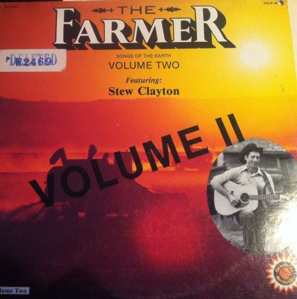 Stew Clayton – The Farmer - Songs Of The Earth Volume Two (LP) J50 - Bob's Vinyl