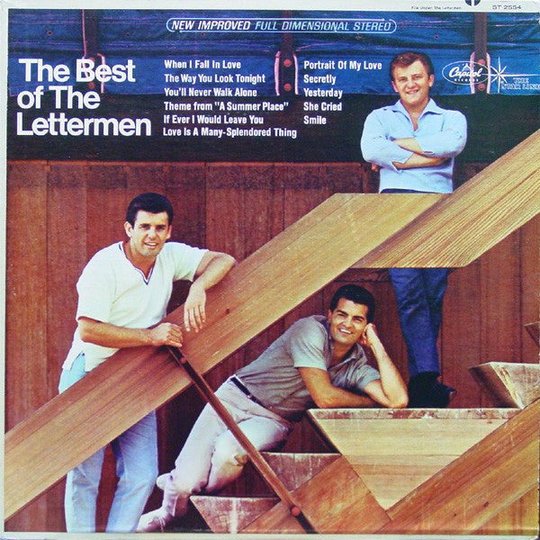 The Lettermen – The Best Of The Lettermen (LP) (F70) - Bob's Vinyl