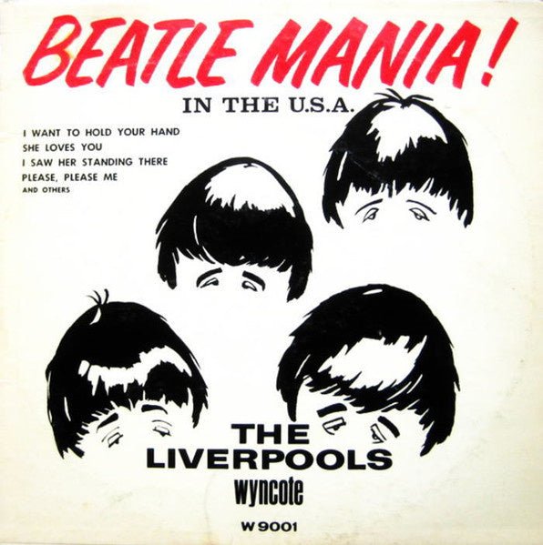 The Liverpools - Beatle Mania! In The USA (LP) B40 - Bob's Vinyl